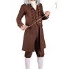 Fantasia Colonial Benjamin Franklin Masculino Plus Size – Men’s Plus Size Colonial Benjamin Franklin Costume