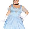 Fantasia Feminina Plus Size Cinderela – Women’s Plus Glass Slipper Sweetie Costume