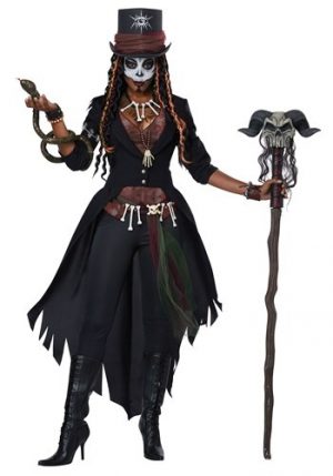 Fantasia Mágico Voodoo Plus Size Feminino – Women’s Plus Size Voodoo Magic Costume