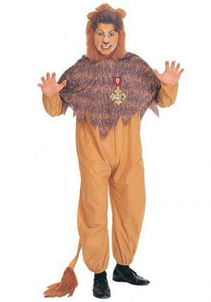 Fantasia Plus Size de leão covarde – Plus Size Cowardly Lion Costume