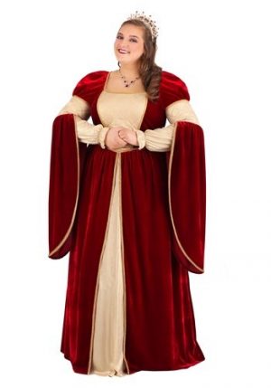 Fantasia Rainha Renascença para Adultos Plus Size – Women’s Regal Renaissance Queen Plus Size Costume