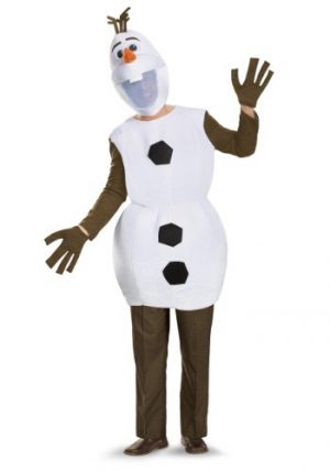 Fantasia adulto tamanho Olaf Plus Size – Plus Size Adult Olaf Costume