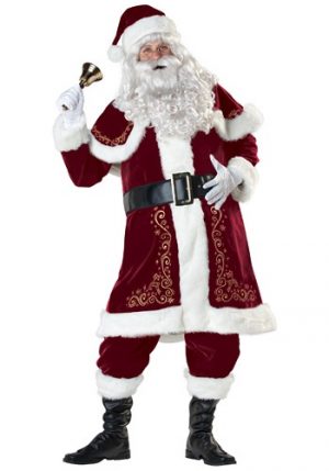 Fantasia de Papai Noel  – Jolly Ole St. Nick Santa Costume