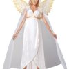 Fantasia de anjo da guarda adulto Plus Size – Plus Size Adult Guardian Angel Costume