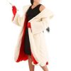 Fantasia de casaco Cruella De Vil para mulheres dos 101 dálmatas da Disney – Cruella De Vil Coat Costume for Women from Disney’s 101 Dalmatians