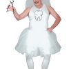 Fantasia de fada do dente adulto plus size – Adult Plus Size Tooth Fairy Costume
