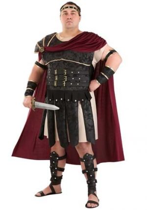 Fantasia de gladiador romano Plus Size – Plus Size Roman Gladiator Costume