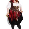 Fantasia de mulher pirata Plus Size – Plus Size Pirate Lady Costume