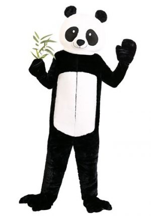 Fantasia de urso panda Plus Size- Plus Size Panda Bear Costume