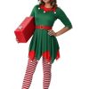 Fantasia feminina de Plus Size para o ajudante do Papai Noel – Women’s Plus Size Santa’s Helper Costume