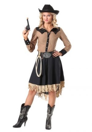 Fantasia feminino Cowgirl plus size – Womens Lasso’n Cowgirl Plus Size Costume