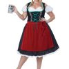 Fantasia feminino Plus Size da Oktoberfest Fraulein – Women’s Plus Size Oktoberfest Fraulein Costume