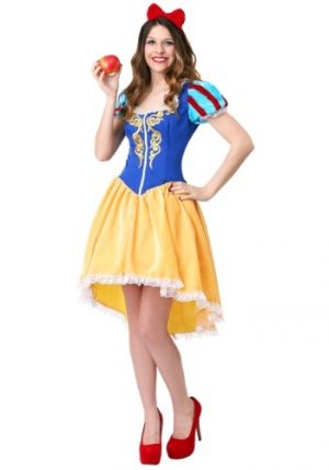 Fantasia feminino Plus Size de branca de neve – Women’s Plus Size Ravishing Snow White Costume