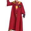 Fantasia infantil de Harry Potter Deluxe da Grifinória para quadribol – Kid’s Harry Potter Deluxe Gryffindor Quidditch Robe Costume