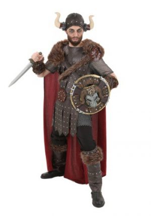 Fantasia lendário de guerreiro viking Plus Size – Plus Size Legendary Viking Warrior Costume