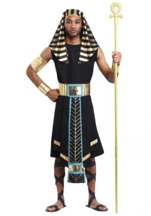 Fantasia masculino Dark Faraó  Plus Size – Mens Dark Pharaoh Plus Size Costume