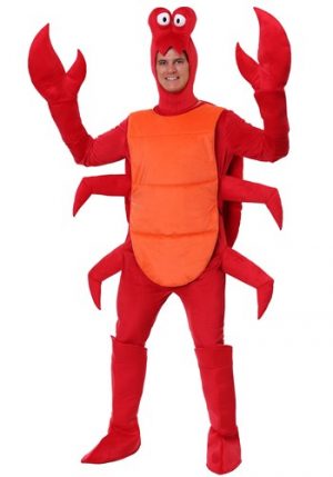 Fantasia masculino de caranguejo Plus Size – Men’s Crab Costume Plus Size