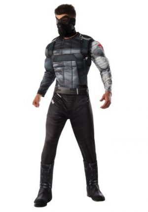 Fantasia  masculino de luxo soldado de inverno da guerra civil – Men’s Deluxe Civil War Winter Soldier Costume