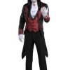 Fantasia masculino de vampiro Plus Size – Men’s Plus Size Dashing Vampire Costume