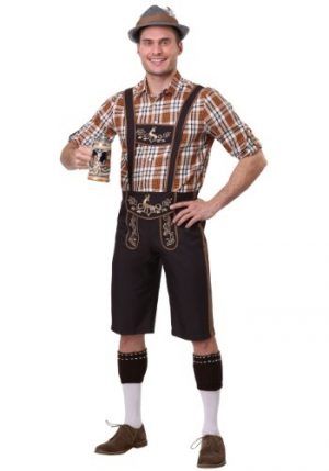 Fantasia masculino plus size do Oktoberfest Stud – Men’s Plus Size Oktoberfest Stud Costume