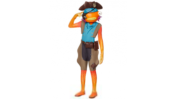 Fantasia para meninos em bastão de peixe (pirata)  Fortnite – Boys Fishstick (Pirate) Costume  Fortnite