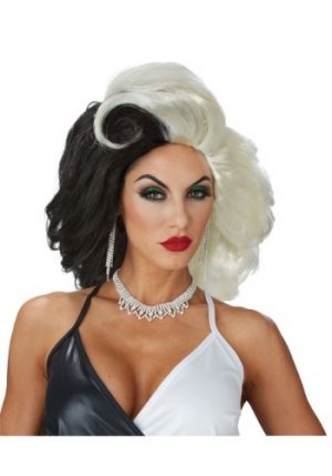 Peruca Diva Cruela 101 dálmatas – Womens Cruel Diva Wig