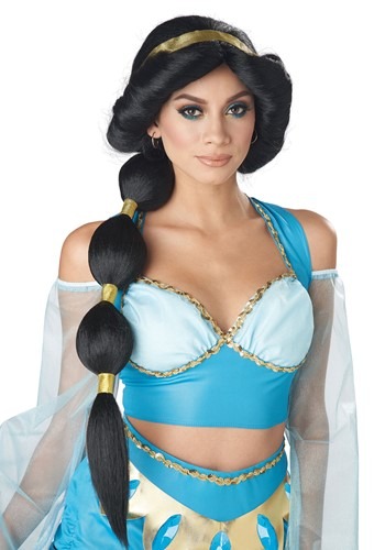 Peruca Princesa Jasmine para Mulheres – Desert Princess Wig for Women