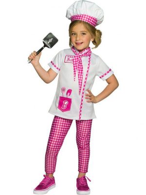 Fantasia de Barbie Chef / Baker Infantil – Barbie Chef/Baker Child Costume