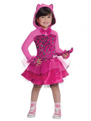Fantasia de Barbie Kitty para meninas – Girls Toddler Barbie Kitty Costume