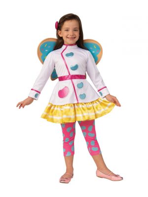 Fantasia  infantil Butterbean Cafe  – Butterbean Cafe Butterbean Deluxe Child Costume