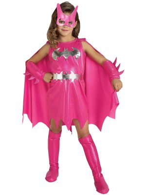 Fantasia infantil de Batgirl (rosa) – Kids Batgirl Costume (Pink)