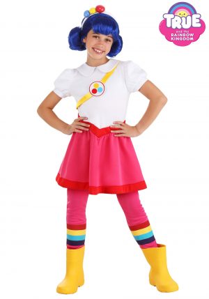 Fantasia para meninas Vera e o Reino do Arco-Íris – True and the Rainbow Kingdom True Costume for Girl’s