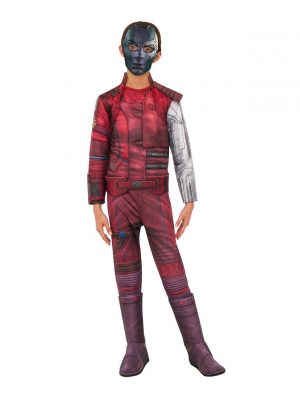 Vingadores: fantasia infantil de luxo Endgame Nebula – Avengers: Endgame Nebula Deluxe Child Costume