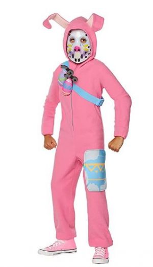 Fantasia FortNite Rabbit Raider – InSpirit Designs Licensed FortNite Rabbit Raider Youth Costume Pink