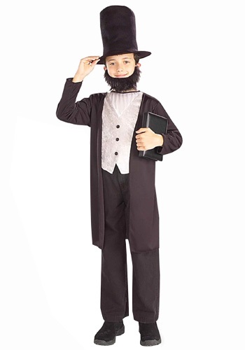 Fantasia Abraham Lincoln infantil – Kids Abraham Lincoln Costume