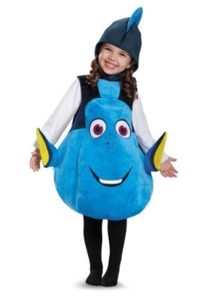 Fantasia Dory Deluxe para Crianças – Deluxe Dory Costume for Kids