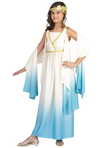 Fantasia Infantil  da deusa grega – Greek Goddess Girls Costume