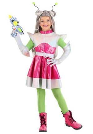 Fantasia Infantil de Garota do espaço sideral  – Girls Outer Space Cutie Costume