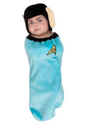 Fantasia Jornada nas estrelas Spock para bebês – Star Trek Spock Newborn Baby Bunting