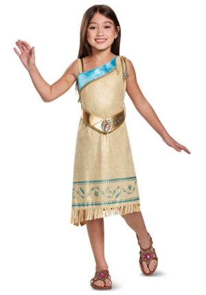 Fantasia Pocahontas Deluxe para Meninas – Pocahontas Deluxe Costume for Girls