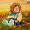Fantasia de Leão Leo Amendoim chique para bebês- Posh Peanut Leo Lion Costume for Infants