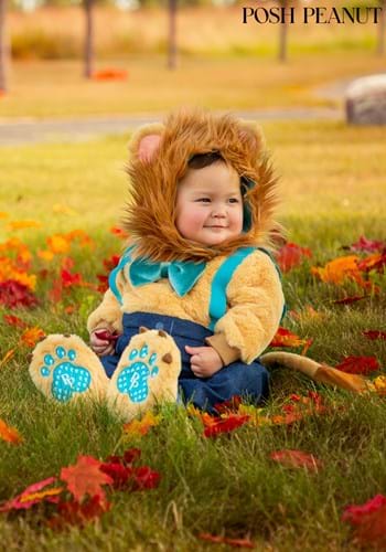 Fantasia de Leão Leo Amendoim chique para bebês- Posh Peanut Leo Lion Costume for Infants