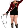 Fantasia de Ringleader Domadora para mulheres- Wicked Ringleader Costume for Women