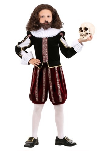 Fantasia de William Shakespeare Infantil – Boy’s William Shakespeare Costume