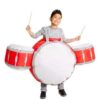 Fantasia de bateria inflável para crianças- Inflatable Drum Set Costume for Kids