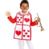Fantasia de coelho branco real para crianças- Royal White Rabbit Costume for Toddlers