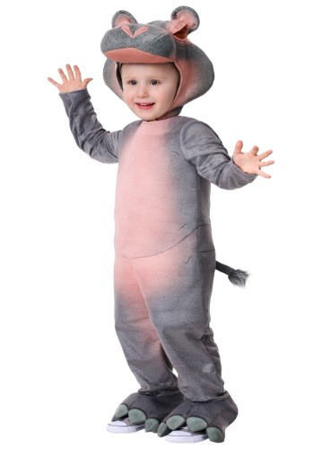 Fantasia de hipopótamo realista para crianças- Realistic Hippopotamus Toddler Costume