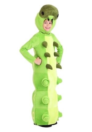 Fantasia de lagarta verde para criança- Green Caterpillar Costume for Kid’s