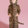 Fantasia de leopardo Lana de amendoim elegante para crianças- Posh Peanut Lana Leopard Costume for Toddlers