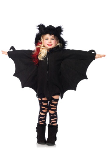 Fantasia de morcego aconchegante para meninas – Girls Cozy Bat Costume